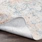 Surya Laila 10" x 14" Teal, Sage, Orange, Gray and Cream Area Rug, , large