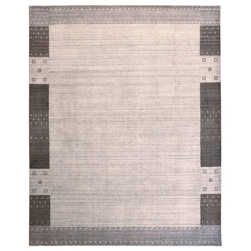 Feizy Rugs Legacy 5'6" x 8'6" Light Gray Area Rug, , large