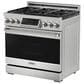 Thor Kitchen Gordon Ramsay 6 Cu. Ft. Professional Natural Gas Range in Stainless Steel, , large