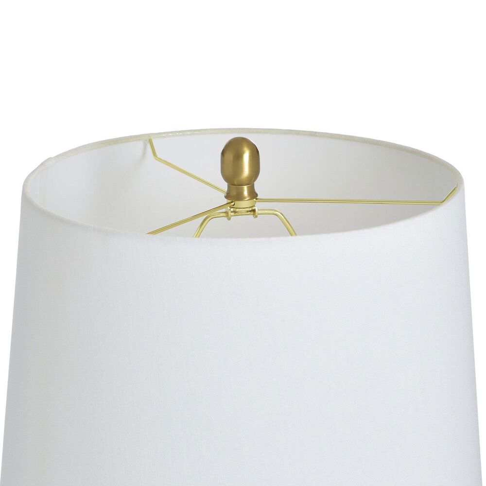 Flair Industries 30&quot; Ceramic Table Lamp in Plated Gold, , large