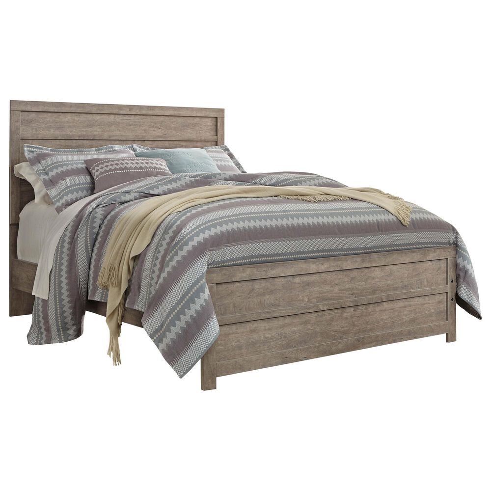 Ashley Culverbach Queen Bed in Driftwood Gray, , large