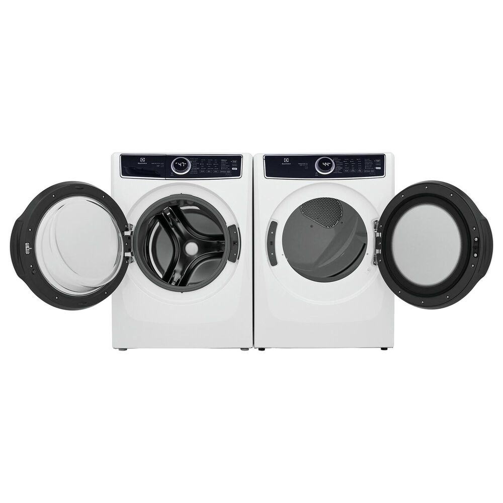 Electrolux 4.5 Cu. Ft. Front Load Washer and 8 Cu. Ft. Gas Dryer Laundry Pair in White, , large