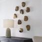 Uttermost Pebbles 5" x 6" Wood Wall Decor in Natural Blonde (Set of 9), , large