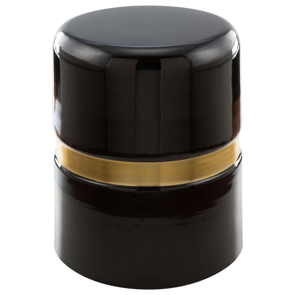 Zuo Modern Density Side Table in Black and Gold, , large