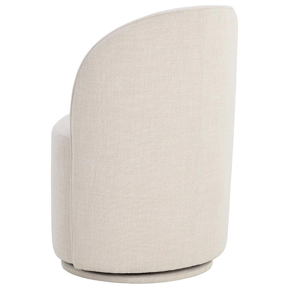 37B Cavoli Swivel Dining Side Chair in Effie Linen, , large