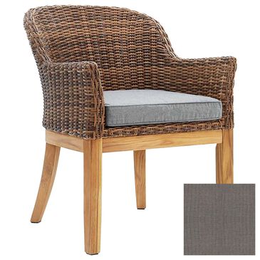 Winston Truss Arm Side Chair with Cast Slate Cushion in Vintage Earth, , large