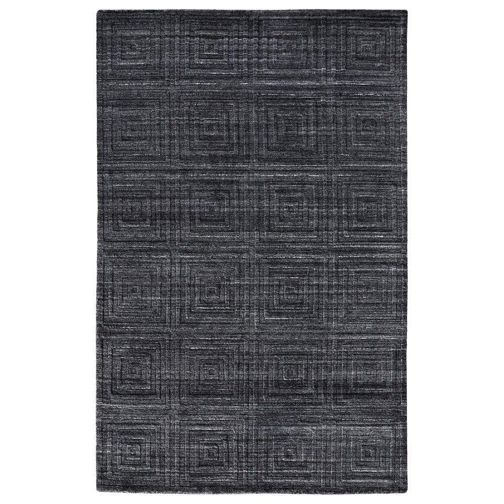 Feizy Redford 12" x 15" Charcoal Area Rug, , large
