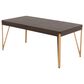 Ashley Bandyn 3-Piece Occasional Table Set in Dark Brown and Goldtone, , large