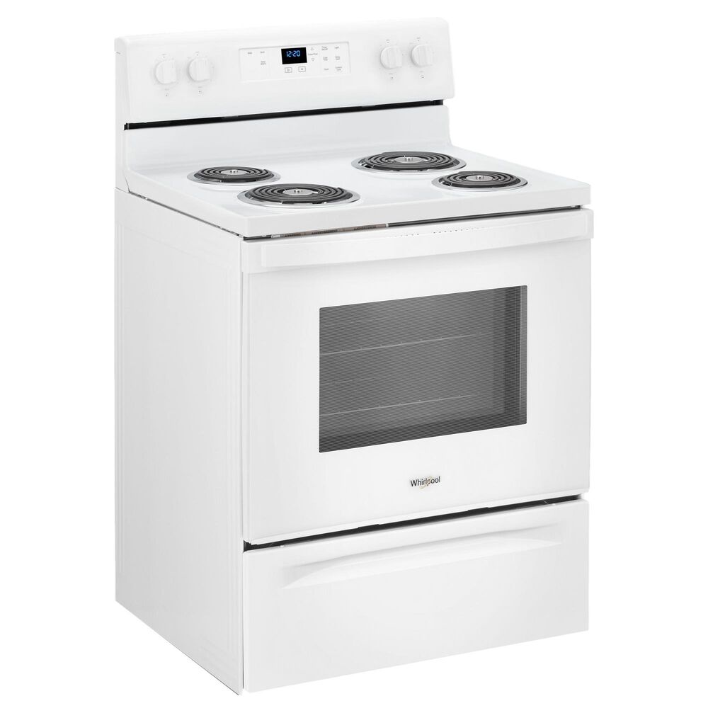 Whirlpool 4.8 Cu. Ft. Freestanding Electric Range with Keep Warm in White, , large