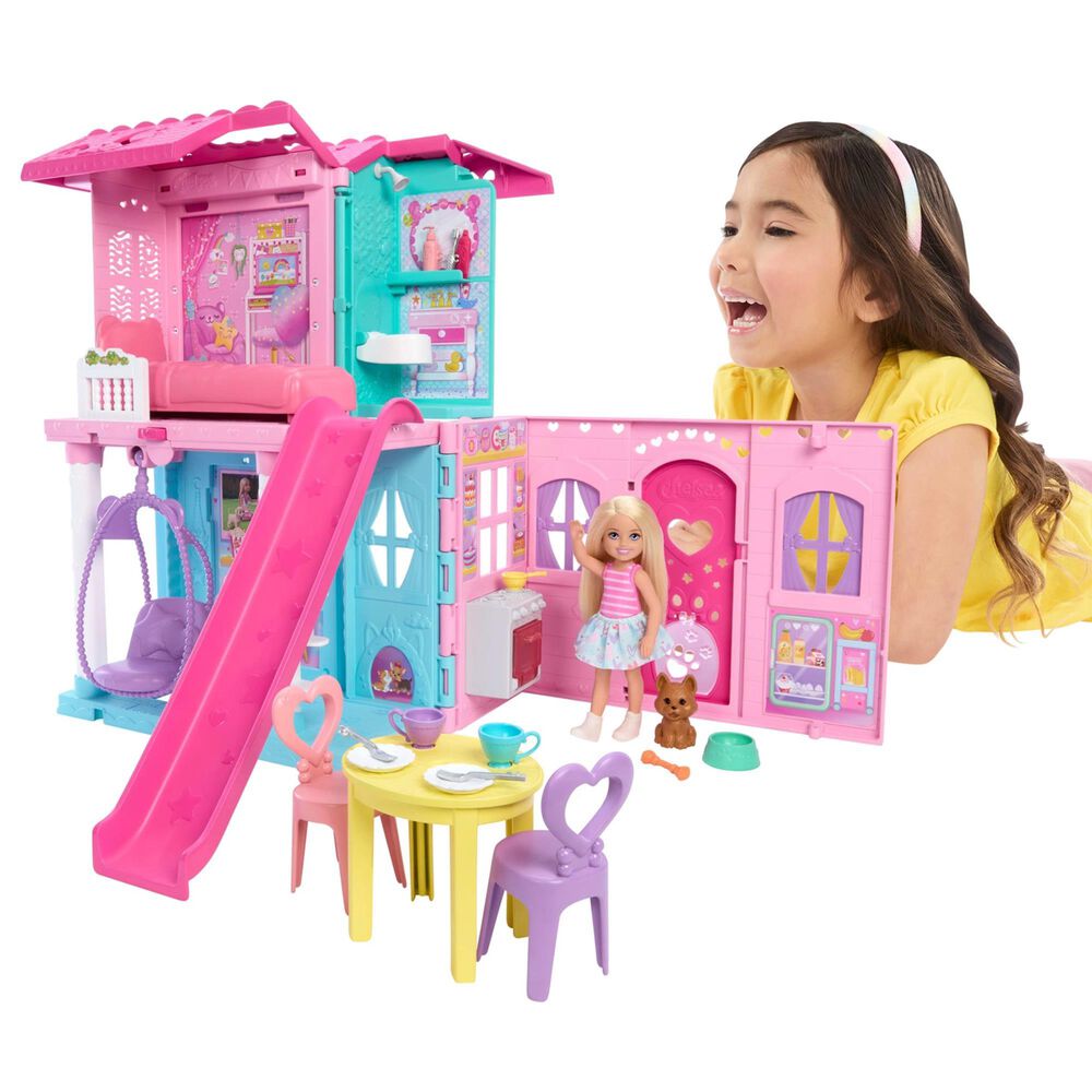 Barbie Chelsea Pop-Up Doll House Playset in Multicolor, , large