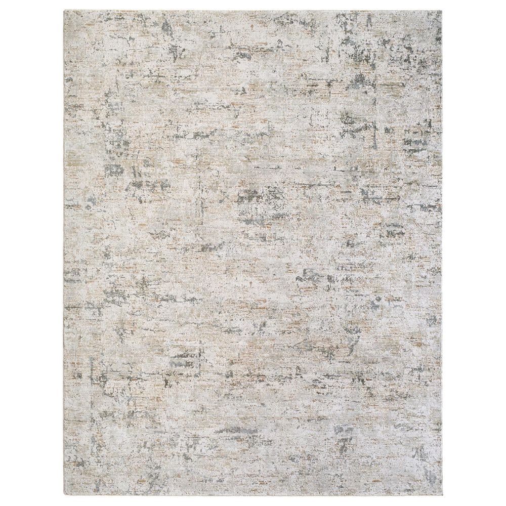 Surya Brunswick Cream, Light Gray, Medium Brown, Light Brown, Charcoal and Mustard 10&#39; x 13&#39;11&quot; Area Rug, , large