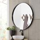 Howard Elliott Steele Round Mirror in Black, , large