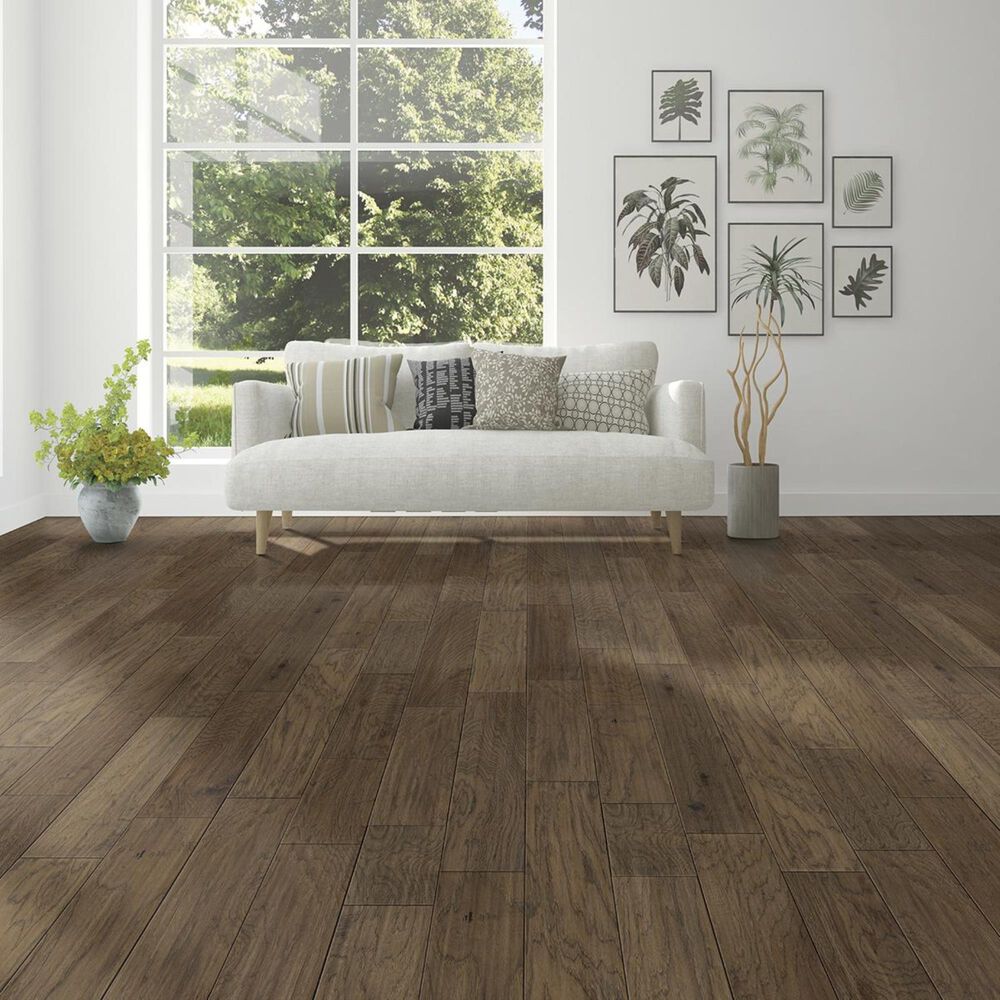 Earthwerks Prairie Creek Larino Hickory Hand Scraped Hardwood, , large