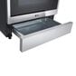 LG 6.3 Cu. Ft. Convection InstaView Dual Fuel Slide-In Range in Print Proof Stainless Steel, , large