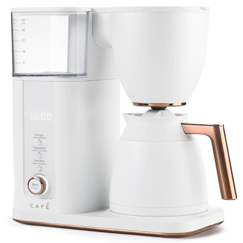 Cafe Specialty Drip Coffee Maker with Wi-Fi in Matte White, , large