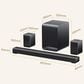 TCL 85" Class RM9L Series 4K RGB Mini LED - Smart TV with S Class 5.1 Channel Soundbar System in Black, , large