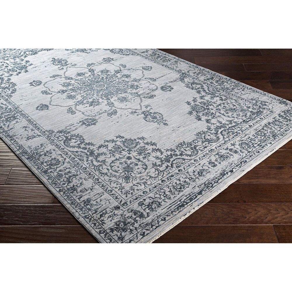 Surya Laila  10&#39; x 14&#39; Navy, Teal, Light Gray, Beige, Taupe and Cream Area Rug, , large