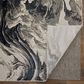 Feizy Micah 2"10" x 7"10" Black and Ivory Runner, , large