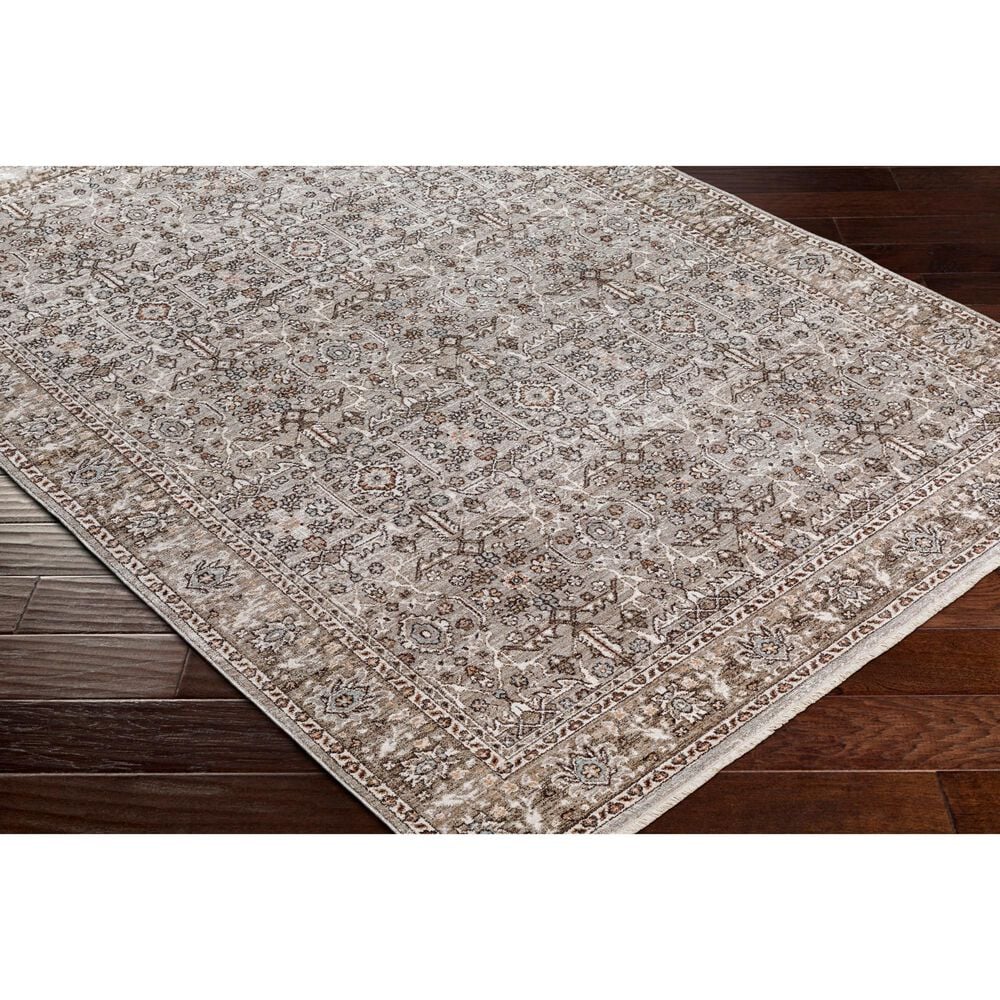 Surya Carlisle Oriental 7&#39;10&quot; x 10&#39; Dusty Sage, Light Gray, Dusty Pink, Ivory, Pale Blue and Charcoal Area Rug, , large