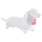 Pem America Scout 10" x 26" Dog Signature Pillow in White, , large