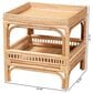 Baxton Studio Lombok End Table in Natural, , large