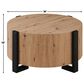 Steve Silver Furniture Darcie Cocktail Table in Natural and Black, , large