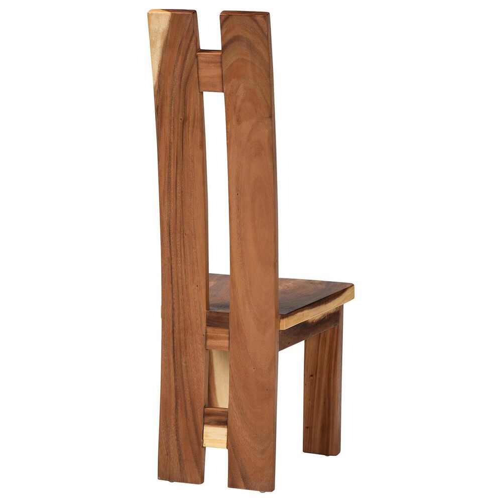 Baxton Studio Lin Side Chair Set of 2 in Natural, , large