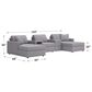 Ashley Modmax 5-Piece Sectional with Audio System and Storage Console in Granite, , large