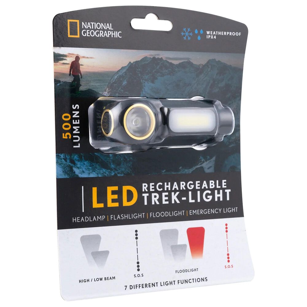 National Geographic LED Headlight Rechargeable, , large