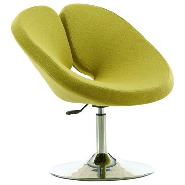 Manhattan Perch Adjustable Swivel Chair in Green, , large