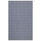 Safavieh Martha Stewart Cotton MSR401M 8" x 10" Blue and Grey Area Rug, , large