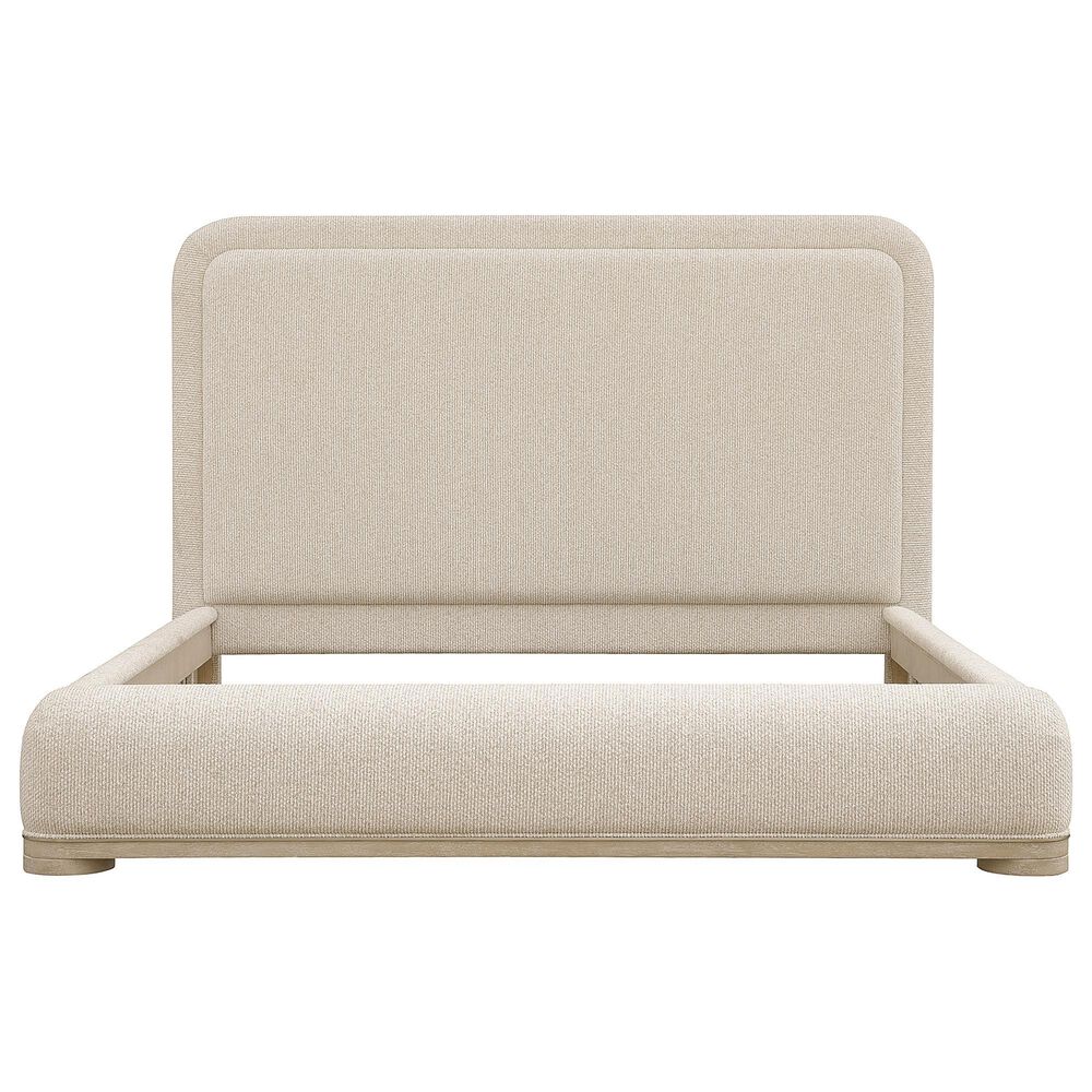 Chapel Hill Huntington King Upholstered Panel Bed in Beach Grass, , large