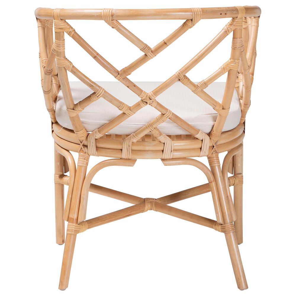 Baxton Studio Padma Arm Chair in Natural, , large