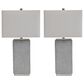 Ashley Amergin Poly Table Lamp In Grain (Set Of 2), , large