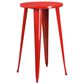 Flash Furniture 24" Round Bar Table in Red, , large