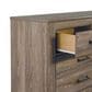 Ashley Zelen 5-Piece Queen Bedroom Set in Warm Gray, , large