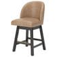 Ashley Neymorton 24.13" Swivel Counter Stool in Dark Grayish Brown, , large