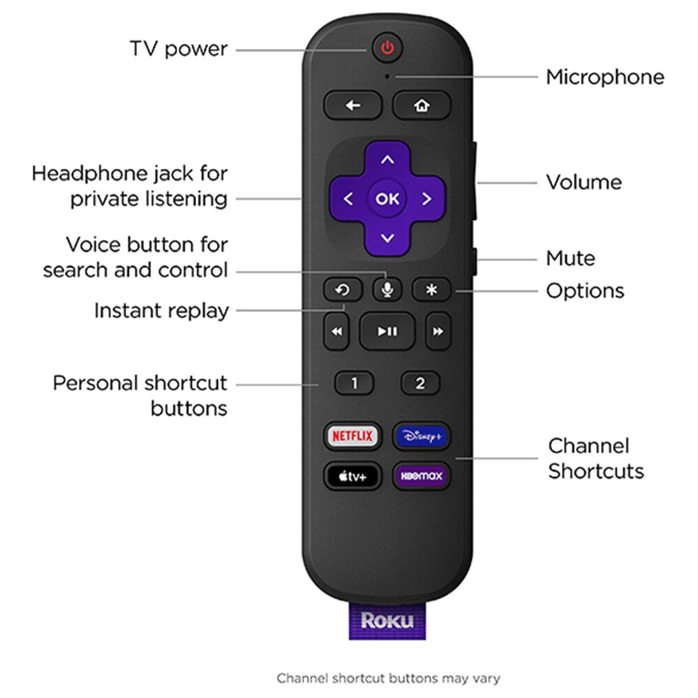 Roku 43&quot; Class Select Series 4K in Black - Smart TV, , large