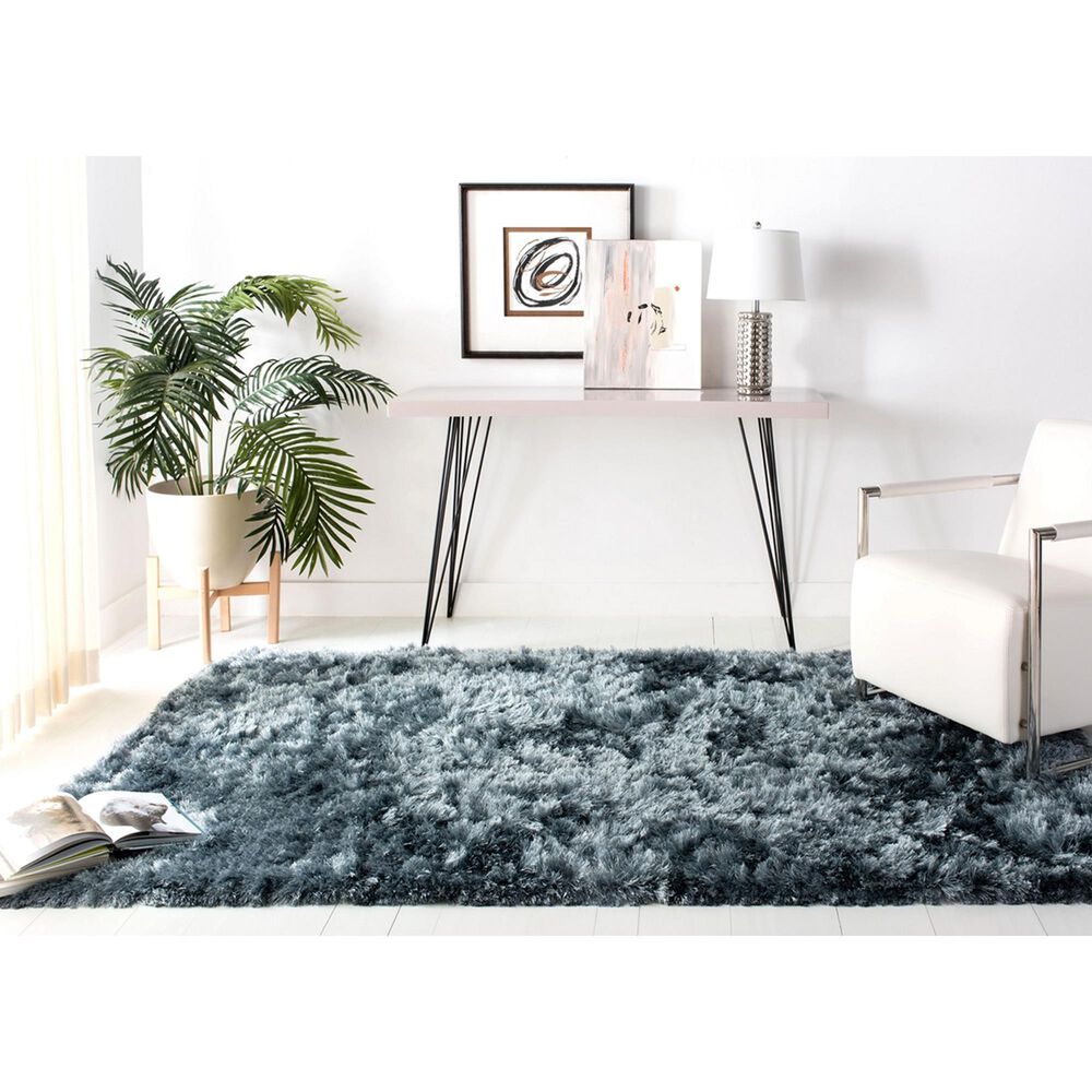 Safavieh Ocean Shag OCG101M 5&#39; x 8&#39; Slate Area Rug, , large