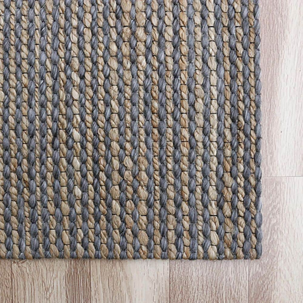 L&amp;R Resources Rondane 5&#39; x 7&#39;9&quot; Dark Gray and Natural Area Rug, , large
