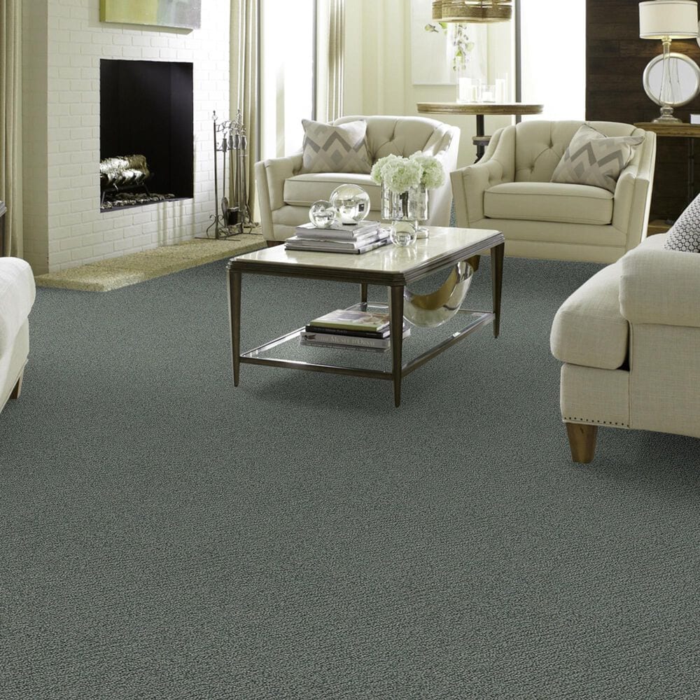 Shaw Detailed Statement Loop Carpet in Atmosphere, , large