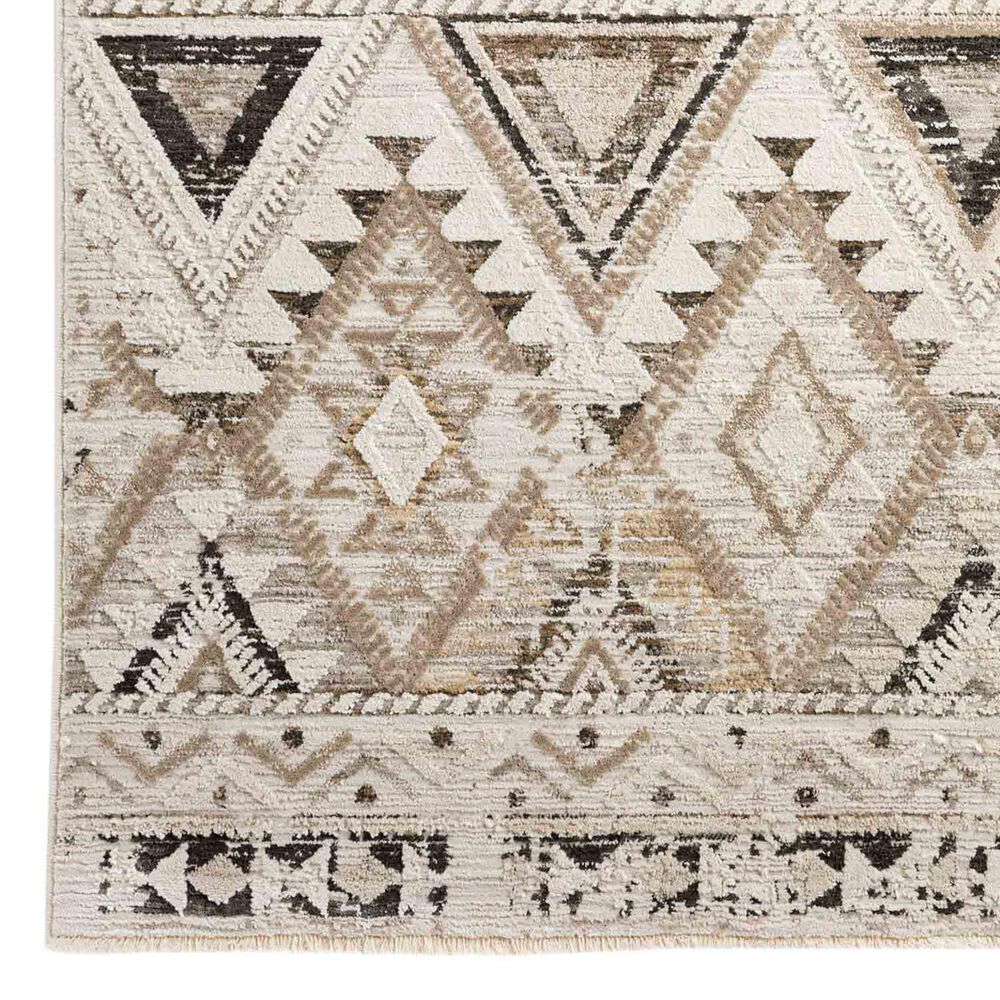 Dalyn Rug Company Izmir 3&#39;3&quot; x 5&#39;3&quot; Taupe Area Rug, , large