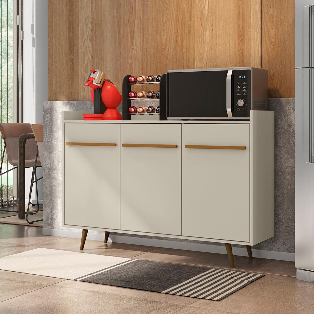 Dayton Bradley 53.54&quot; Buffet Stand in Off White, , large