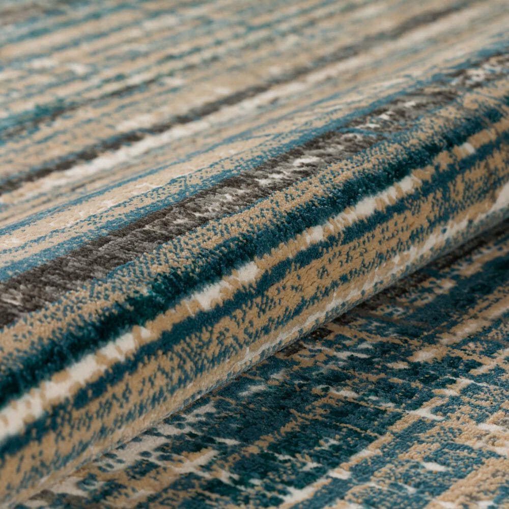 Dalyn Rug Company Karma KM8 5&#39;1&quot; x 7&#39;5&quot; Blue Area Rug, , large