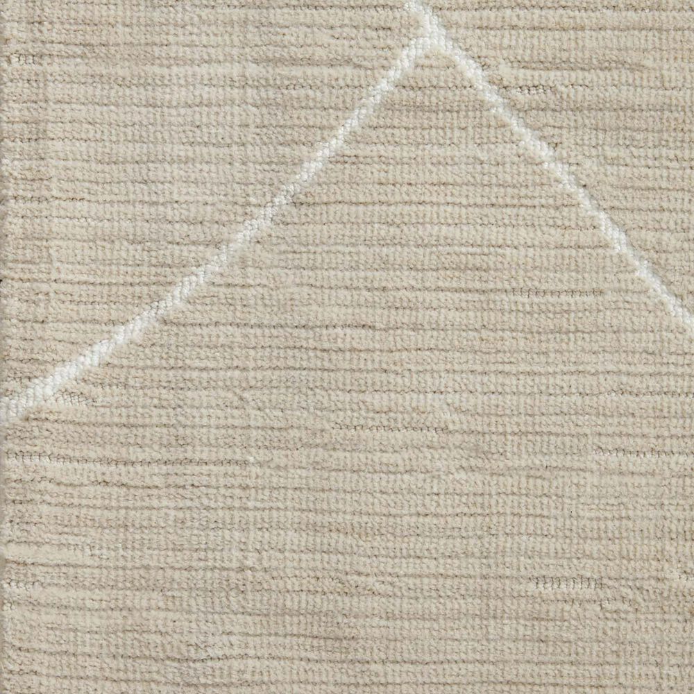 Magnolia Home Logan 2&#39;6&quot; x 7&#39;6&quot; Oatmeal and White Runner, , large