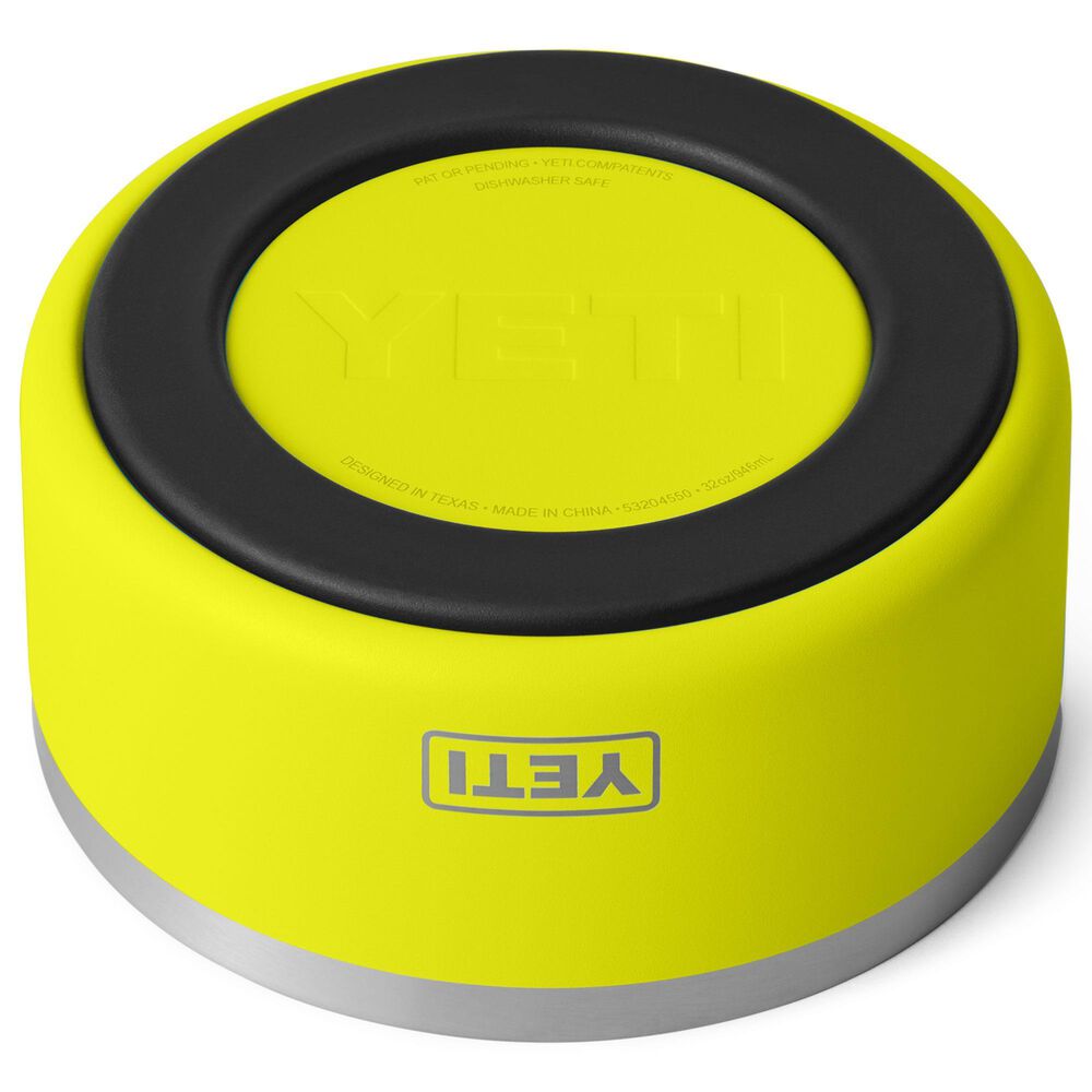 YETI Boomer 4-Cup Dog Bowl in Firefly Yellow, , large