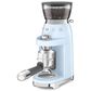 SMEG Conical Burr Coffee Grinder in Pastel Blue, , large