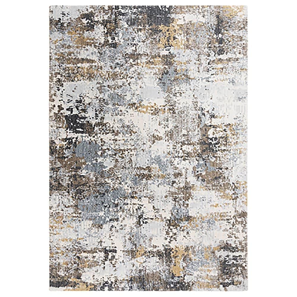 RIZZY Jasper 5"2" x 7"9" Blue Area Rug, , large