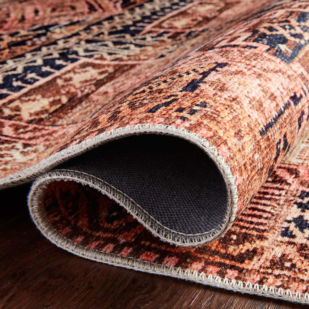 Loloi II Layla  2&#39; x 5&#39; Mocha and Blush Area Rug, , large