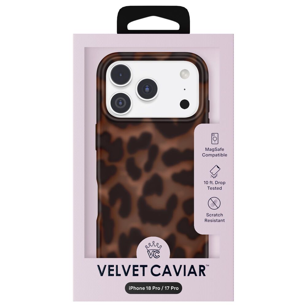 Velvet Caviar MagSafe Case for Apple iPhone 18 Pro/17 Pro in It Girl Leopard, , large